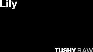 TushyRaw Lily Blossom's Tight Ass Pounded by Huge Cock