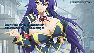 You filthy pervert! Medaka Box teases your nasty nipples with big tits ass joi masturbation cumshot fetish hentai anime instructions!