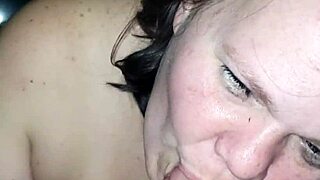 she relaxes sucking my throbbing cock deep down her throat