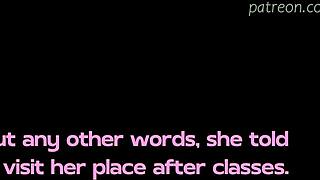 You filthy pervert! Medaka Box teases your nasty nipples with big tits ass joi masturbation cumshot fetish hentai anime instructions!