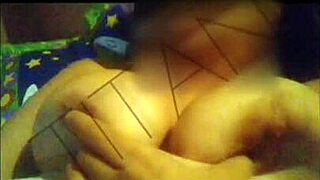 Busty Latina Masturbates Pussy on Work Webcam Call
