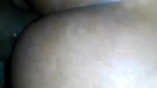 Pretinha moans loud as the thick rola pounds her juicy big ass deep in lingerie with big natural tits ebony curves shaking from anal fucking