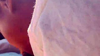 Big dick nuts blast hot cum in her mouth!