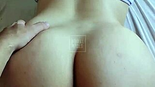 Real homemade fun pounding my blonde wife's huge ass with her submissive curves