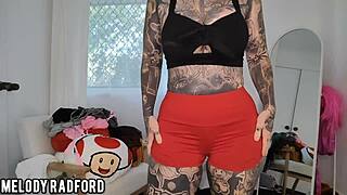 curvy milf tries sheer shein outfits bedroom see through haul