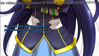 You filthy pervert! Medaka Box teases your nasty nipples with big tits ass joi masturbation cumshot fetish hentai anime instructions!