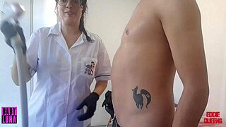 Explosive Happy Ending After Laser Hair Removal with Eddie Queens