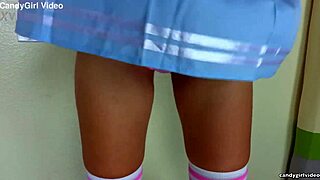 Luna Lain dances upskirt in the wind pt 1 4K 💃🌬️