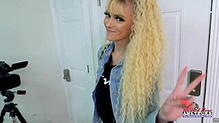 god, i love how this skinny blonde cutie sassy sucks my big hard cock deep... jizz all over!