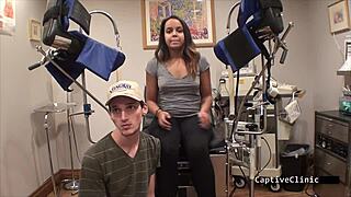 hey nurse sheila daniels in latex gloves shower handcuffs you think health care's free with your big ass tits screaming humiliation?