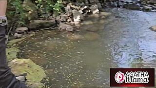 agatha mama's walk turns into wild outdoor milf libertine sex scene