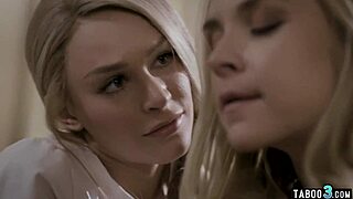 Filthy teen begs bisexual stepmom to share boyfriend's cock