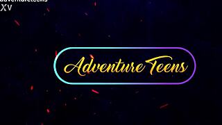 Ashley Rose, two huge cocks stuffing your tight latina ass deep feels so good, they groan