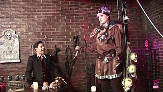 whoa 😍 brunette bombshell rides monster cock reverse cowgirl till she explodes in orgasm!