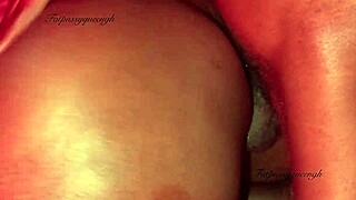 spreadin my stepmom's pussy wide for aggressive hardcore doggy poundin p2