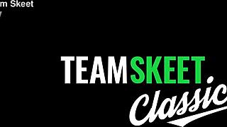 naughty teen vixens team up to bang stepfather while stepmom's away