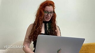 veggiebabyy degrades her sub with humiliating femdom joi using food