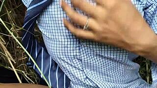 i can't resist fucking my hot indian college girlfriend deep in the jungle