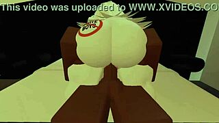 roblox shy girl turns lusty riding big cock cowgirl cumshot game