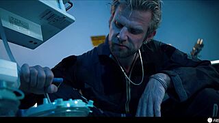 oh man employee freezes milf boss vince karter pranks turns 18+ puck into bound sex slave fuckdoll ripped clothes creampie