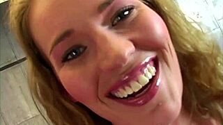 daisy layne's pov blowjob trip ends in facial cumshot and ball licking frenzy