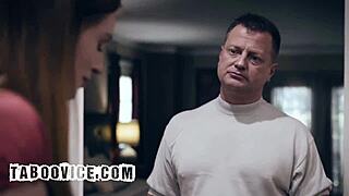 oh man pervy stepdad i didnt mean to but youre sliding into my pregnant pussy now