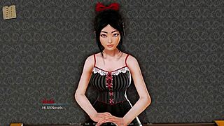 Explore harem hotel episode 93 gameplay in luxurious hotel rooms with multiple encounters