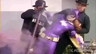 batgirl gets bound tight in hardcore bondage parody distress