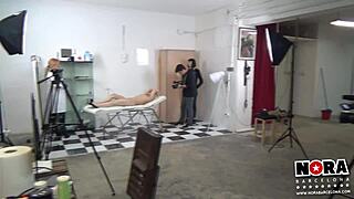 😈 nora barcelona's kinky bdsm medical checkup leaves her bound and dominated
