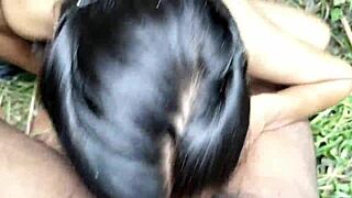 i can't resist fucking my hot indian college girlfriend deep in the jungle