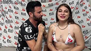 Valentina Alva's big latina ass begs for spicy banana spanking!