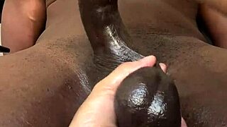 doesn't this latina teen's oiled handjob on bbc feel so relaxing for her pornstar partner nysdel?