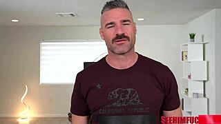 dilf charles dera oiled hairy chest sucked tits by natalie brooks