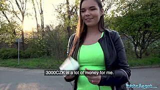 Imagine sofia lee's huge natural tits bouncing while fucked hard next to public train tracks