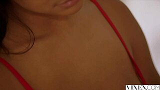 vixen babes oil curvy tits for giant cock ffm creampie