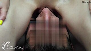 my best friend girlfriend facesits me to massive squirting orgasm 💦😩