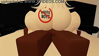 roblox shy girl turns lusty riding big cock cowgirl cumshot game