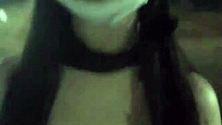 First time flashing my asian pussy outdoors got me so wet!!