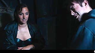 amirah adara bound in leather bdsm frozen for mistress face fucking creampie