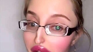 Russian Accent Fetish Glasses Girl Tells Huge Story Part 1!