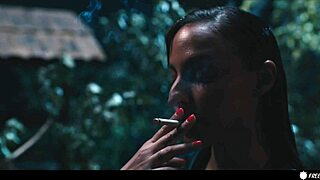 amirah adara bound in leather bdsm frozen for mistress face fucking creampie