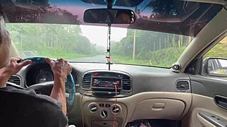 old taxi driver unwraps his christmas surprise with eager street encounter