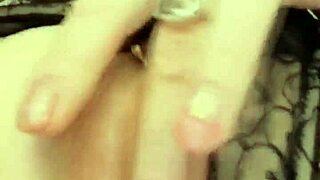 Milf with Big Tits Fingers Pussy Close-Up Before Creampie Fuck