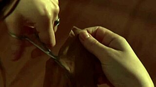 Curvy Brunette Dana DeArmond Rides BBC Blindfolded in Private Interracial Fuck