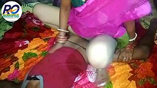 Desi wife's juicy pussy pounded hard in Hindi? Bedroom heat builds fast.