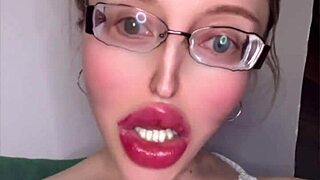 Russian Accent Fetish Glasses Girl Tells Huge Story Part 1!