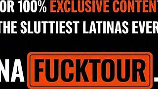 imagine that caramel latina's natural tits bouncing as hung tinder date drills her deep pov