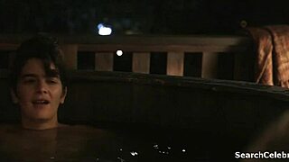 gaby hoffmann and cherry jones go topless in see-through outfits