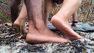 morena ditches husband for deep assfucking in the woods revenge