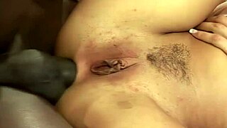 Hey texas presley takes that big black cock like a total slut pounding her shaved pussy